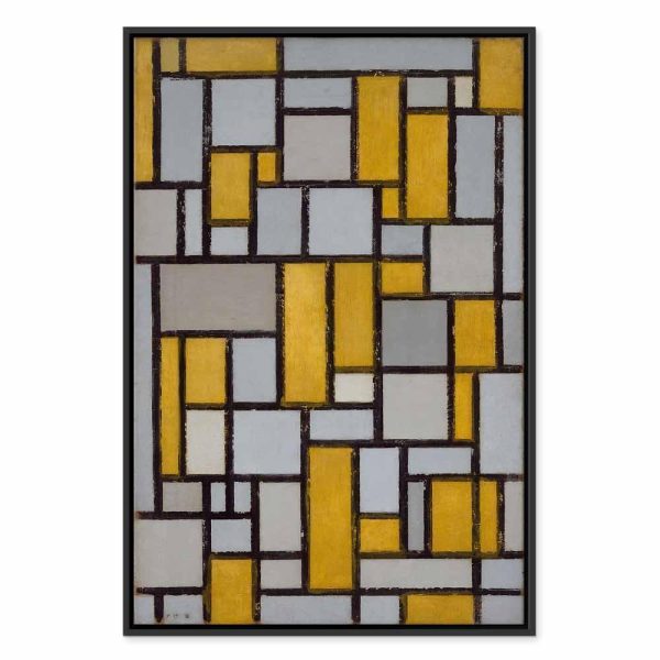 Tableau - Piet Mondrian – Composition with grid 7