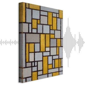 Tableau - Piet Mondrian – Composition with grid 7