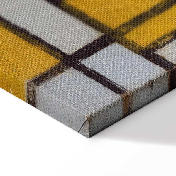 Tableau - Piet Mondrian – Composition with grid 7