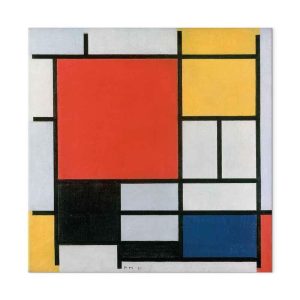 Tableau - Piet Mondrian – Composition with red, yellow blue and black