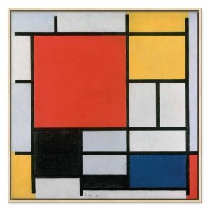 Tableau - Piet Mondrian – Composition with red, yellow blue and black