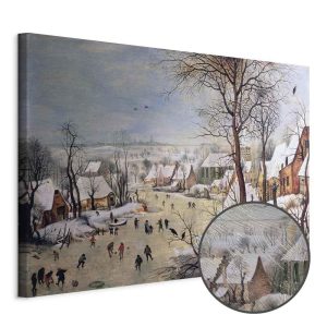 Tableau - Pieter Bruegel the Elder – Winter Landscape with Birdtrap
