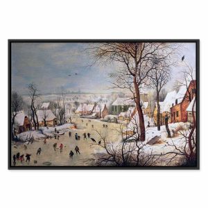Tableau - Pieter Bruegel the Elder – Winter Landscape with Birdtrap
