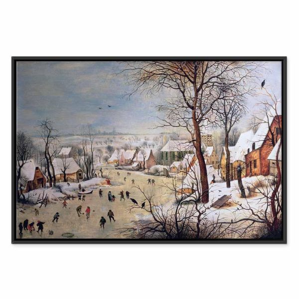 Tableau - Pieter Bruegel the Elder – Winter Landscape with Birdtrap