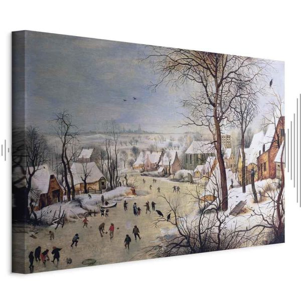 Tableau - Pieter Bruegel the Elder – Winter Landscape with Birdtrap Tableau - Pieter Bruegel the Elder – Winter Landscape with Birdtrap