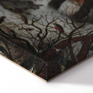 Tableau - Pieter Brueghel the Younger – Winter Landscape with a Bird Trap