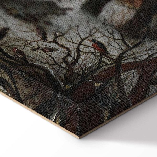 Tableau - Pieter Brueghel the Younger – Winter Landscape with a Bird Trap