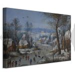 Tableau - Pieter Brueghel the Younger – Winter Landscape with a Bird Trap