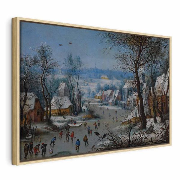 Tableau - Pieter Brueghel the Younger – Winter Landscape with a Bird Trap
