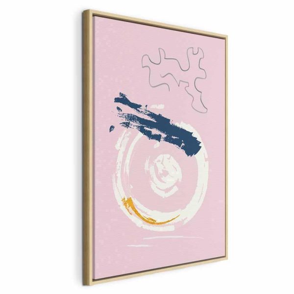 Tableau - Pink Accent (1 Part) Vertical