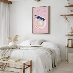 Tableau - Pink Accent (1 Part) Vertical