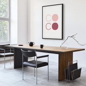 Tableau - Pink Coco (1 Part) Vertical