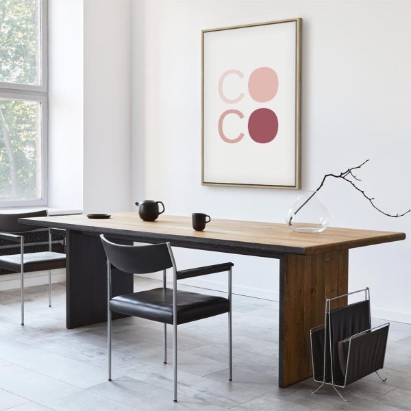 Tableau - Pink Coco (1 Part) Vertical