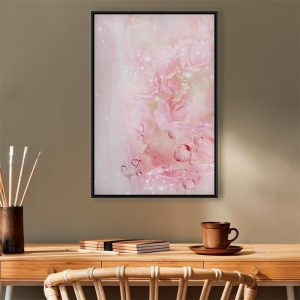 Tableau - Pink Nature (1 Part) Vertical