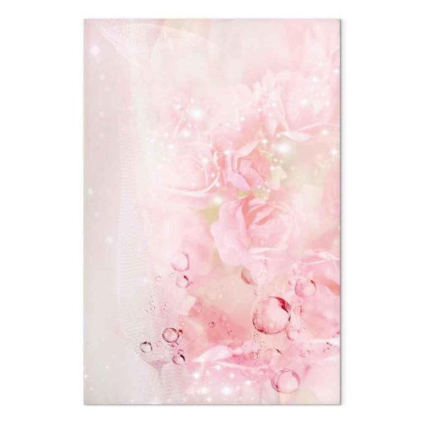 Tableau - Pink Nature (1 Part) Vertical