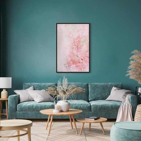 Tableau - Pink Nature (1 Part) Vertical