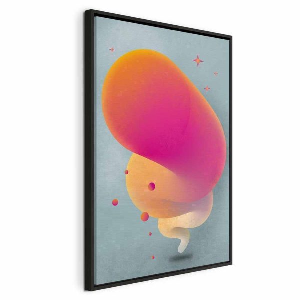 Tableau - Pink Streak (1 Part) Vertical