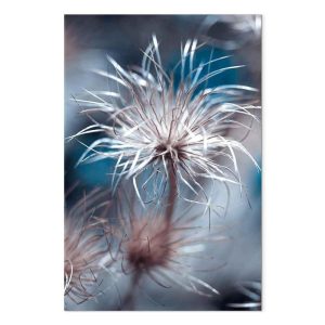 Tableau - Plant in Blues (1 Part) Vertical