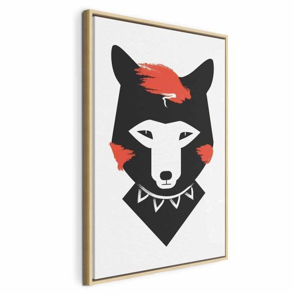 Tableau - Polite Fox (1 Part) Vertical