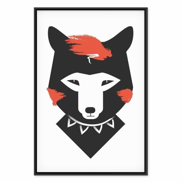 Tableau - Polite Fox (1 Part) Vertical