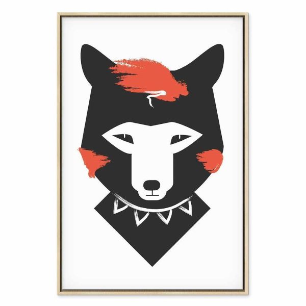Tableau - Polite Fox (1 Part) Vertical