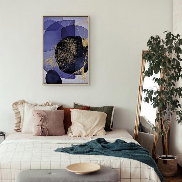 Tableau - Purple Kaleidoscope (1 Part) Vertical