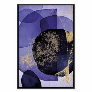 Tableau - Purple Kaleidoscope (1 Part) Vertical