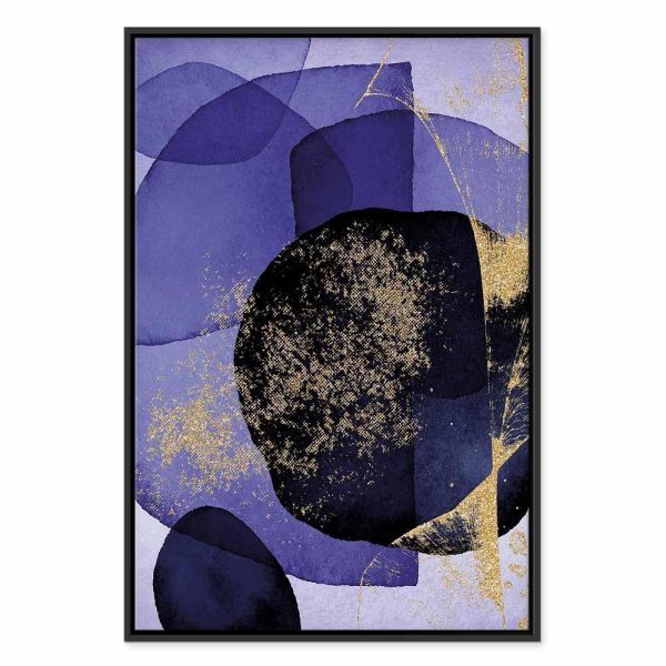 Tableau - Purple Kaleidoscope (1 Part) Vertical