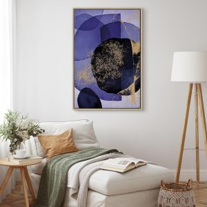 Tableau - Purple Kaleidoscope (1 Part) Vertical