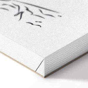 Tableau - Quiet Charm of Nature (1-part) - Sleeping Koala in Black and White