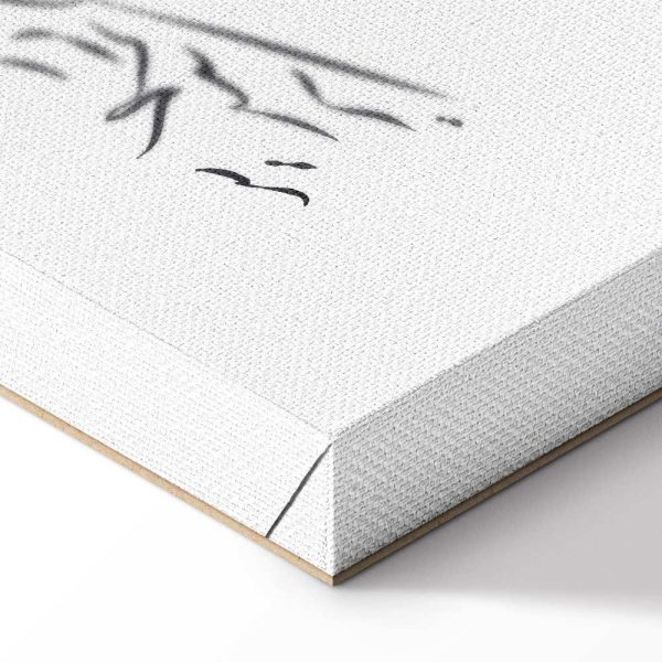 Tableau - Quiet Charm of Nature (1-part) - Sleeping Koala in Black and White