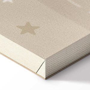 Tableau - Race - Colorful Cars on a Road on a Beige Background with Inscriptions