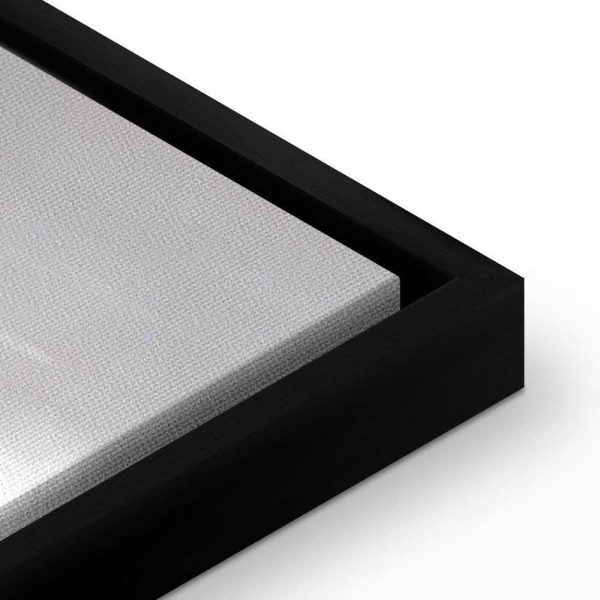 Tableau - Reflection of Colors (1-part) - Sunset in Painted Abstract Background