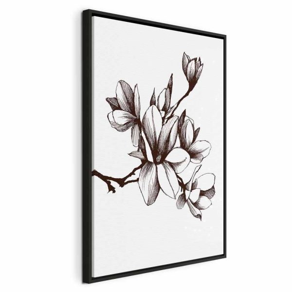 Tableau - Renaissance Magnolias (1 Part) Vertical