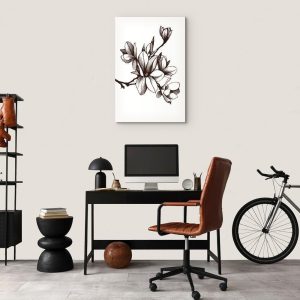 Tableau - Renaissance Magnolias (1 Part) Vertical