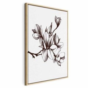 Tableau - Renaissance Magnolias (1 Part) Vertical