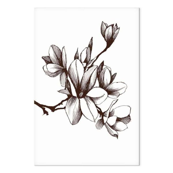 Tableau - Renaissance Magnolias (1 Part) Vertical
