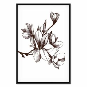 Tableau - Renaissance Magnolias (1 Part) Vertical