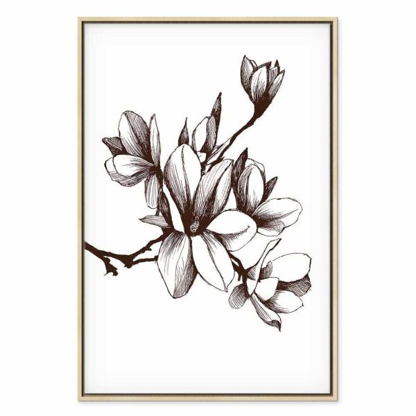 Tableau - Renaissance Magnolias (1 Part) Vertical