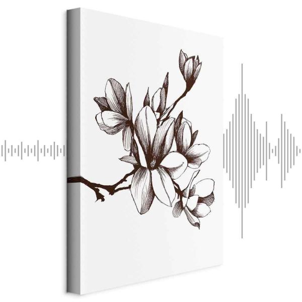 Tableau - Renaissance Magnolias (1 Part) Vertical Tableau - Renaissance Magnolias (1 Part) Vertical