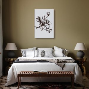 Tableau - Renaissance Magnolias (1 Part) Vertical