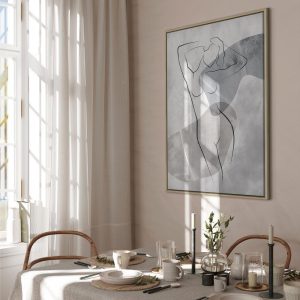 Tableau - Resting Muse (1 Part) Vertical