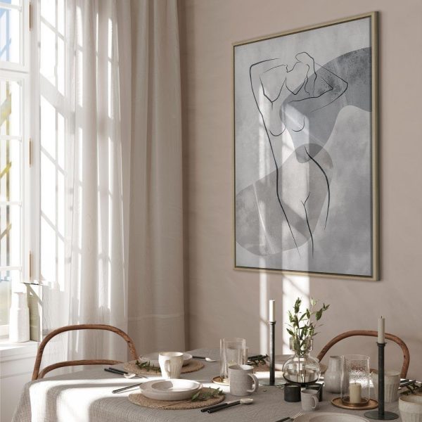 Tableau - Resting Muse (1 Part) Vertical