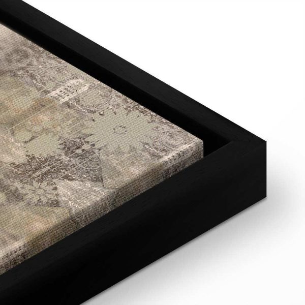 Tableau - Retro Cranes (1 Part) Wide