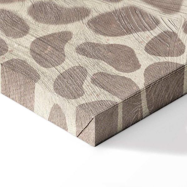 Tableau - Salt Square - Colorful Illustrated Townhouses Against a Cloudy Sky Background