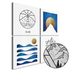 Tableau - Sea or Mountains (4 Parts)