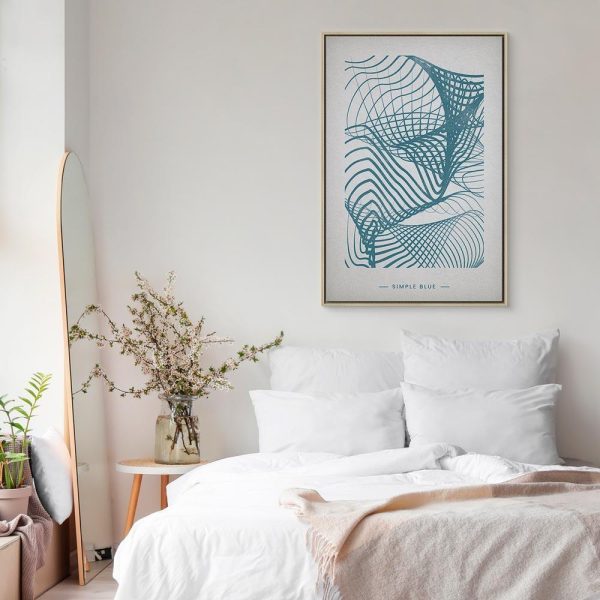 Tableau - Simple Blue (1 Part) Vertical