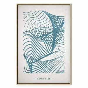 Tableau - Simple Blue (1 Part) Vertical