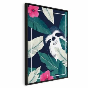 Tableau - Sloth in the Tropics (1 Part) Vertical