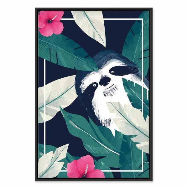 Tableau - Sloth in the Tropics (1 Part) Vertical